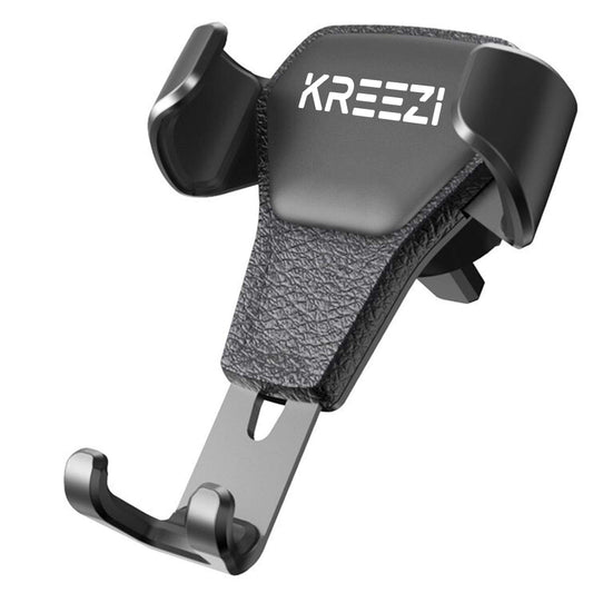 Kreezi RX4 PRO Mobiele telefoonhouder auto ventilatie rooster - Zwart - GSM - Autohouder